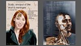 COTW winning portraits by artist Paul Carney