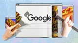 One hand uses a scraping tool and another hand uses a wrench on a computer window of the Google homepage (Credit: Serenity Strull/ BBC/ Getty Images)