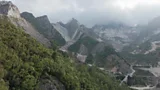 Inside Carrara’s marble caves