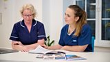 Parkinson’s nurses Tracey and Elisabete