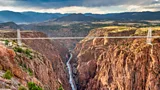 Thrill-seeking at America's highest suspension bridge