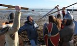 Julia explores Lindisfarne