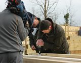 Matt builds a bat cave