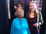 Evadney Hart with Laura