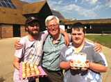 John meets the co-farmers