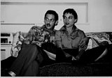 Louis and Bebe Barron, 1956, at the time of creating the Forbidden Planet soundtrack