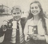 Ronnie Moireach agus Màiri Anna NicUalraig