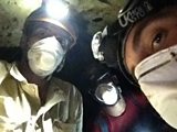 Selfie in bat cave