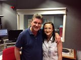 Graham with actress Amanda Madison