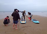 Stand up paddleboarding
