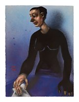 Judas's Wife painting by Chris Gollon