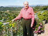 Ronald Neame at his Hollywood house in 2006
