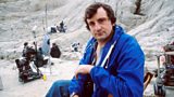 Douglas Adams on set
