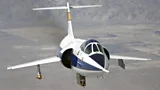 Getty Images With it's stubby wings and sharp nose, the Starfighter looked like a modified rocket (Credit: Nasa)