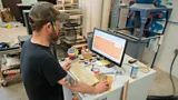 Vintage computers preserved for digital art