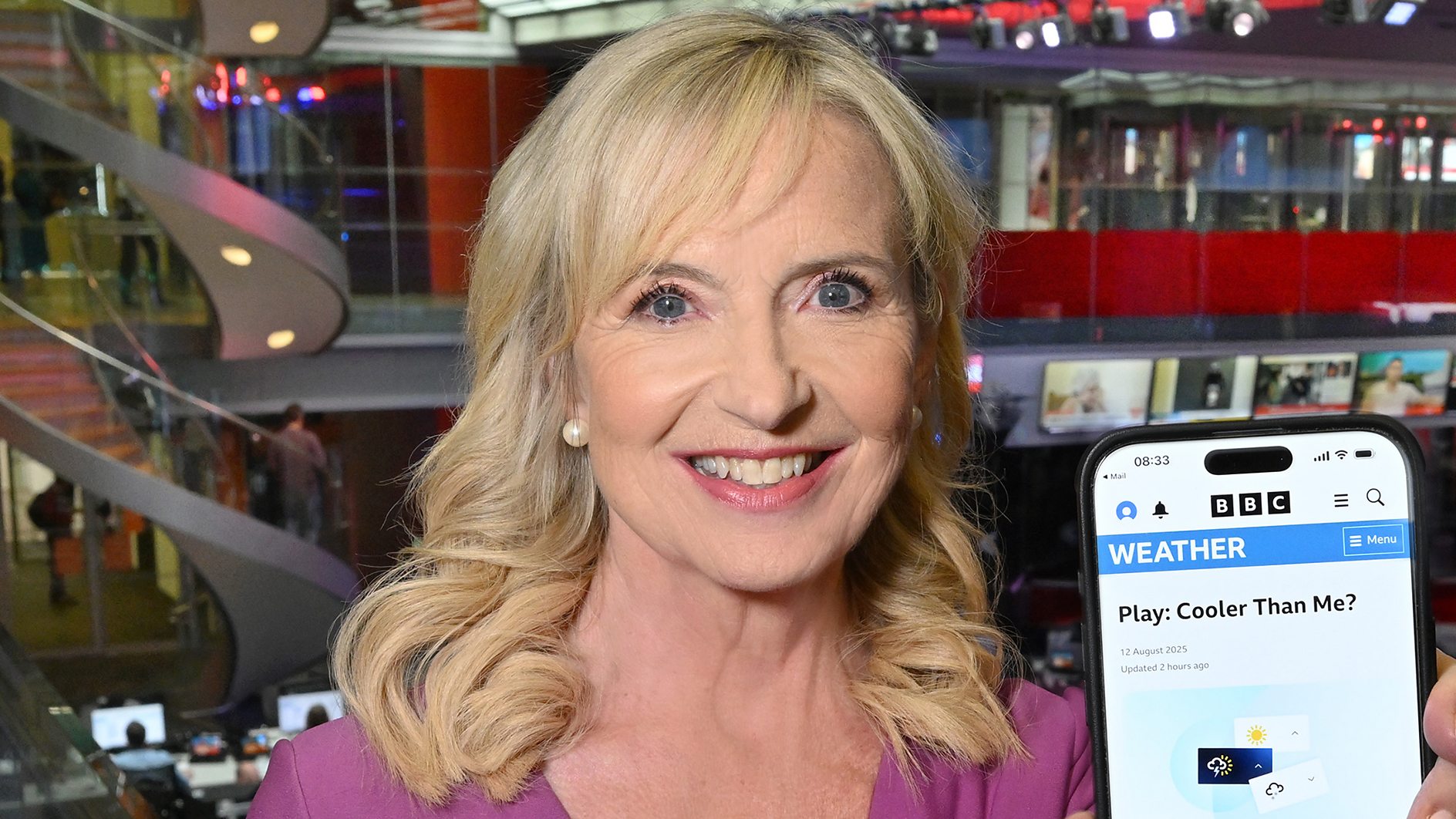 Carol Kirkwood dejará la BBC Carol Kirkwood dejará la BBC