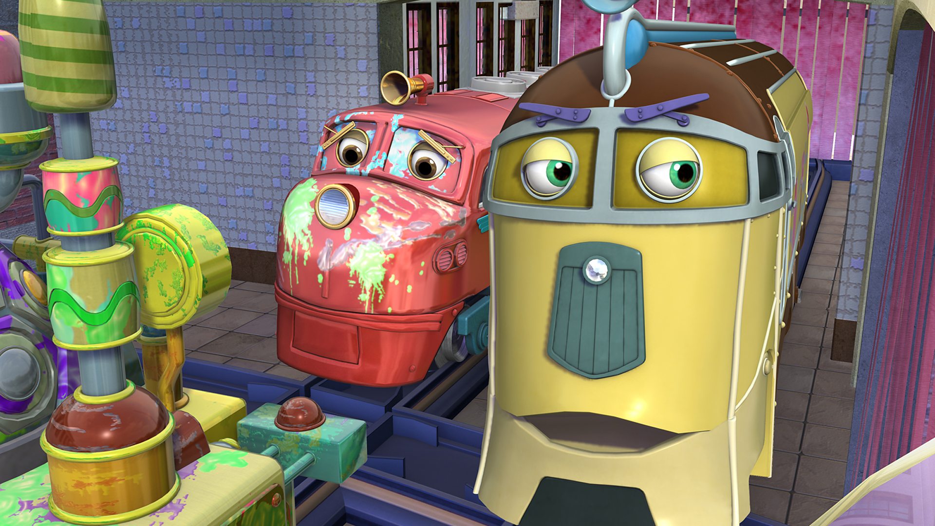 Bbc Iplayer Chuggington Series 1 28 Frostinis Fruit Fandango 