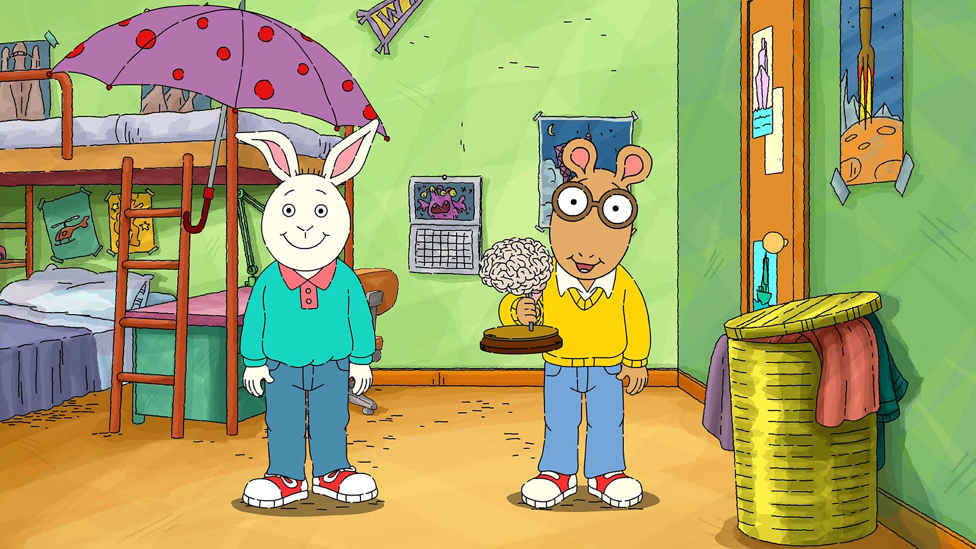 Arthur Brain Cartoon