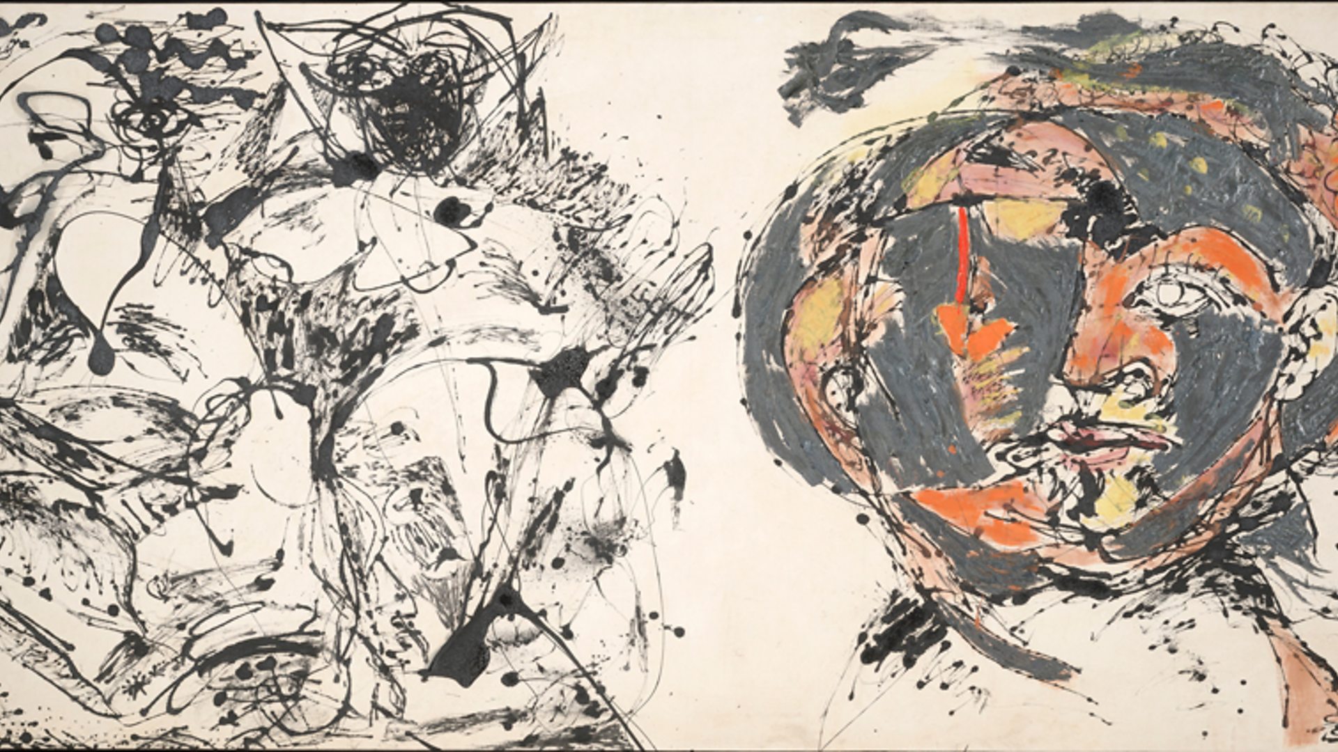 Homage to Pollock I — Joe Everson Art