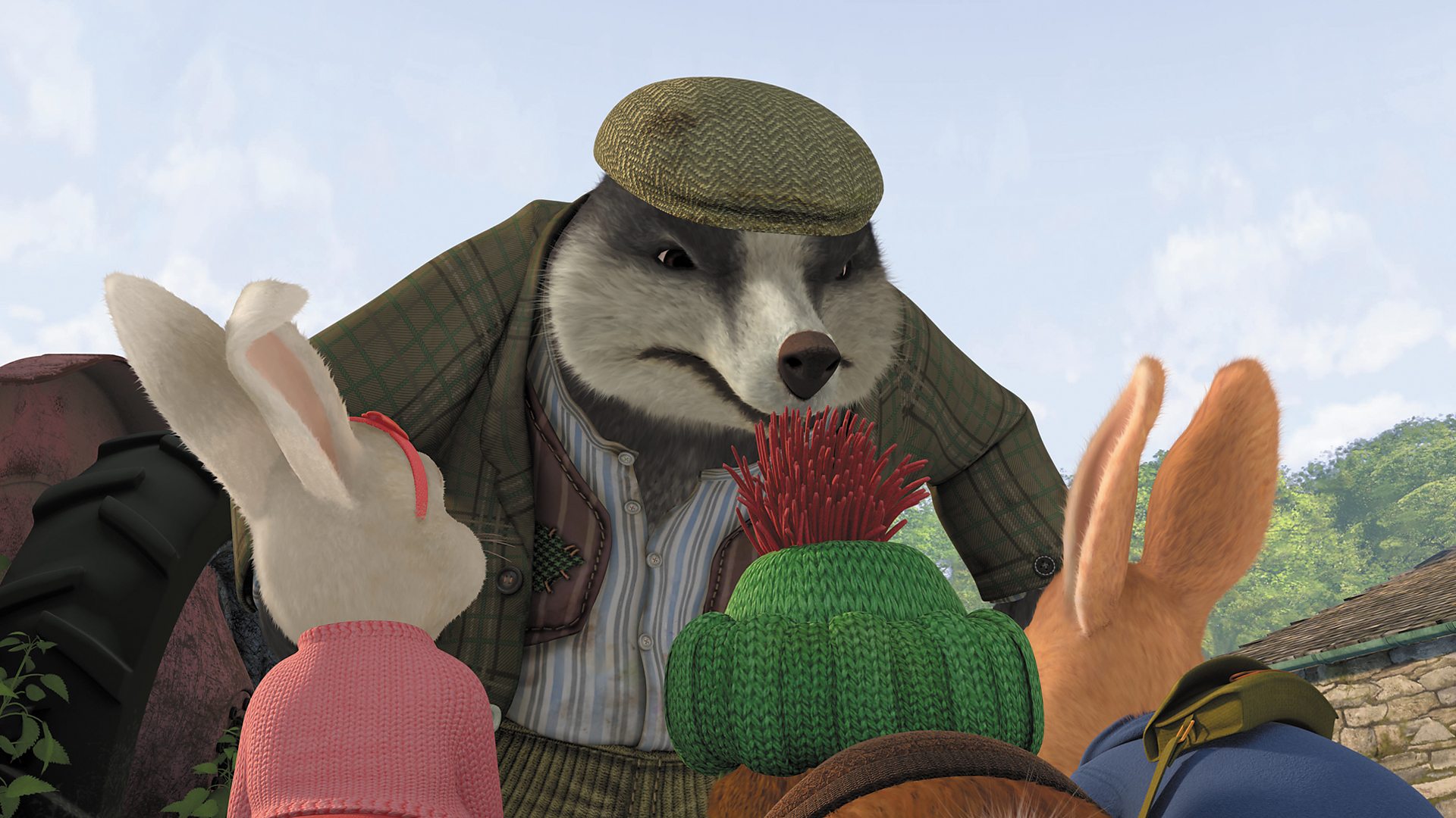 Little Rabbit And The Big Bad BBC iPlayer - Peter Rabbit - Series 2: 34. The Tale of the Big Bad Badger