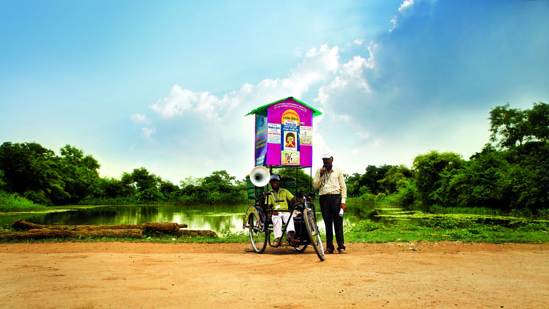 Innovative communication to improve sanitation in India