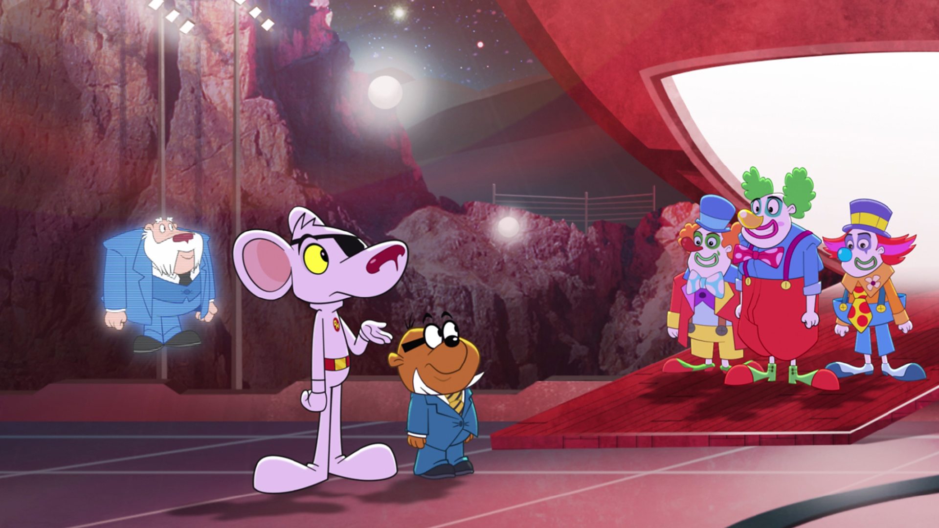 Bbc Iplayer Danger Mouse Series 1 28 Attack Of The Clowns