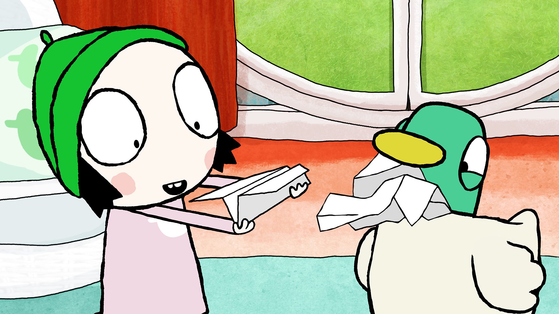 Bbc Iplayer Sarah And Duck Series 3 1 Picture Planes