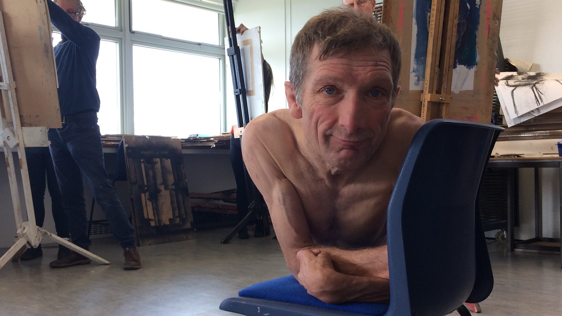 How a life model uses nudity to explain his disability