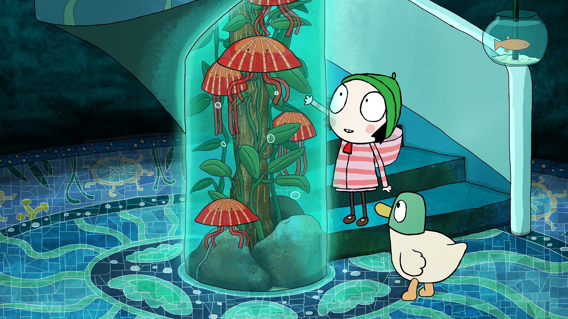 Bbc Iplayer Sarah And Duck Series 3 15 Planetarium Aquarium