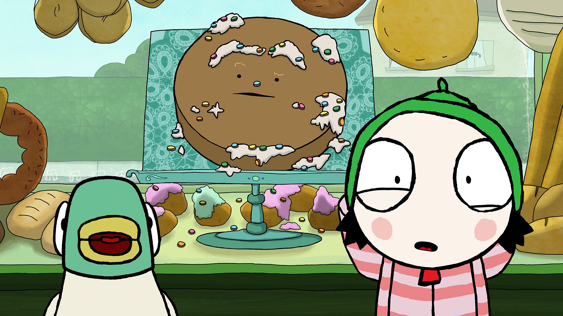 BBC iPlayer - Sarah & Duck - Series 3: 17. Cake Decorate