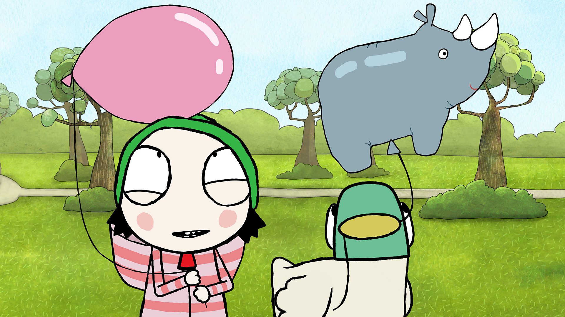 Bbc Iplayer Sarah And Duck Series 3 18 Balloon Barnacles