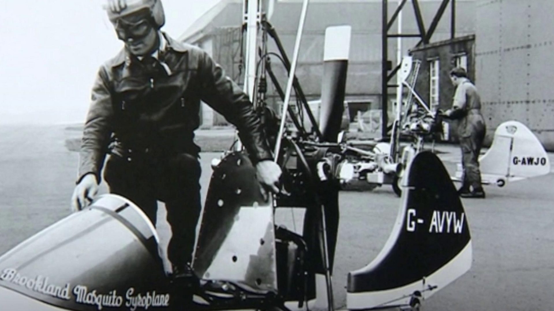 Ernie Brooks Gyrocopter