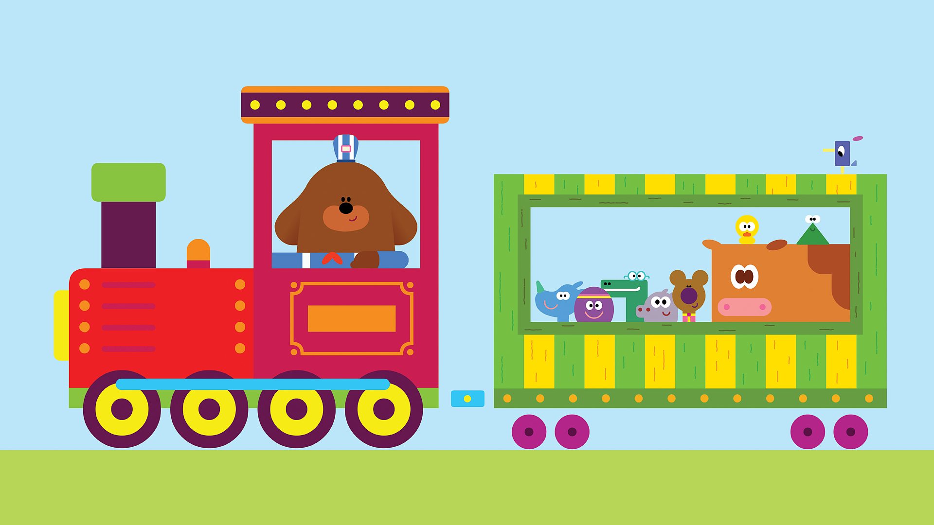 BBC iPlayer - Hey Duggee - Series 2: 14. The Train Badge