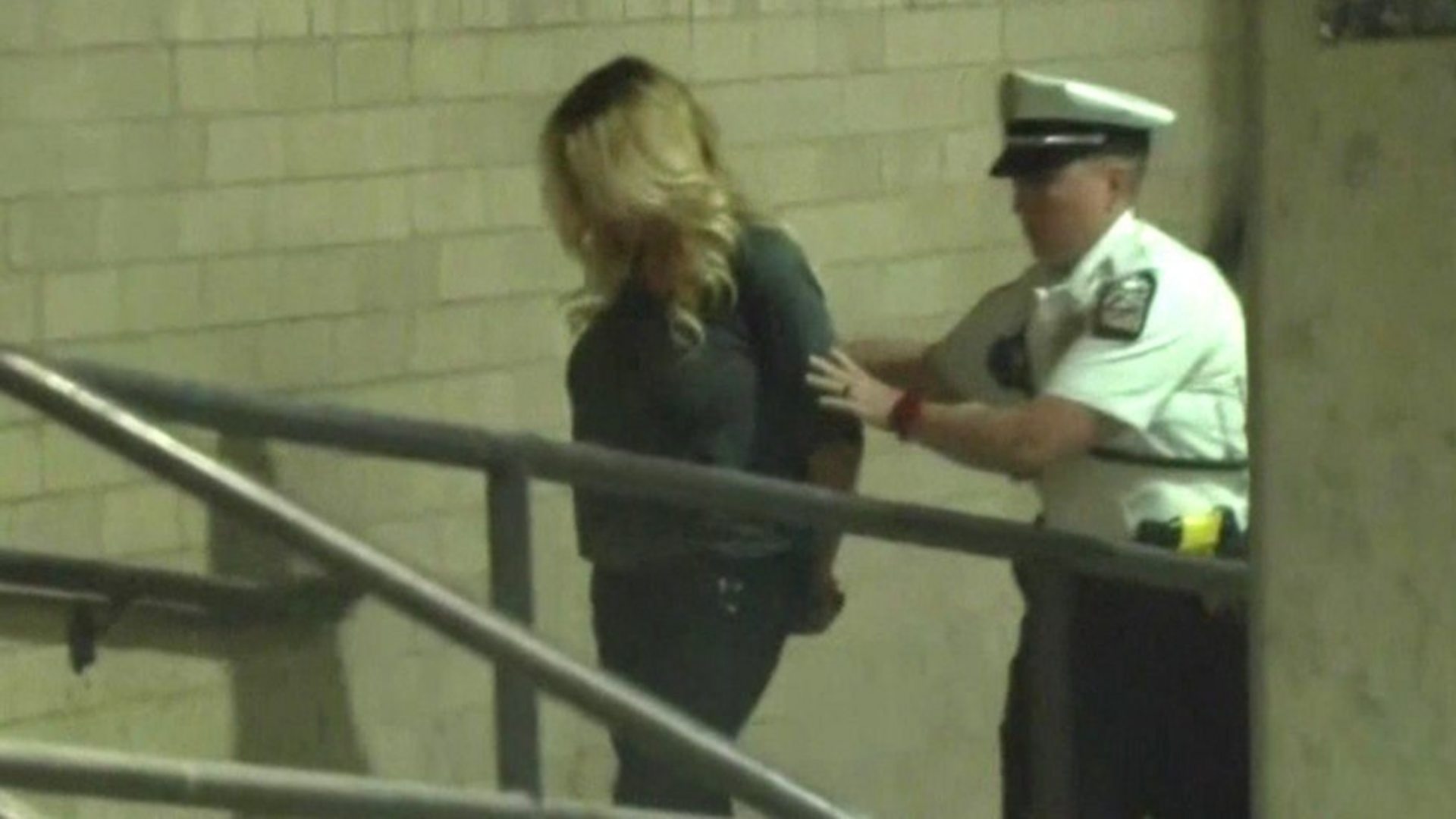 Adult film star Stormy Daniels taken to jail in handcuffs after strip club  incident