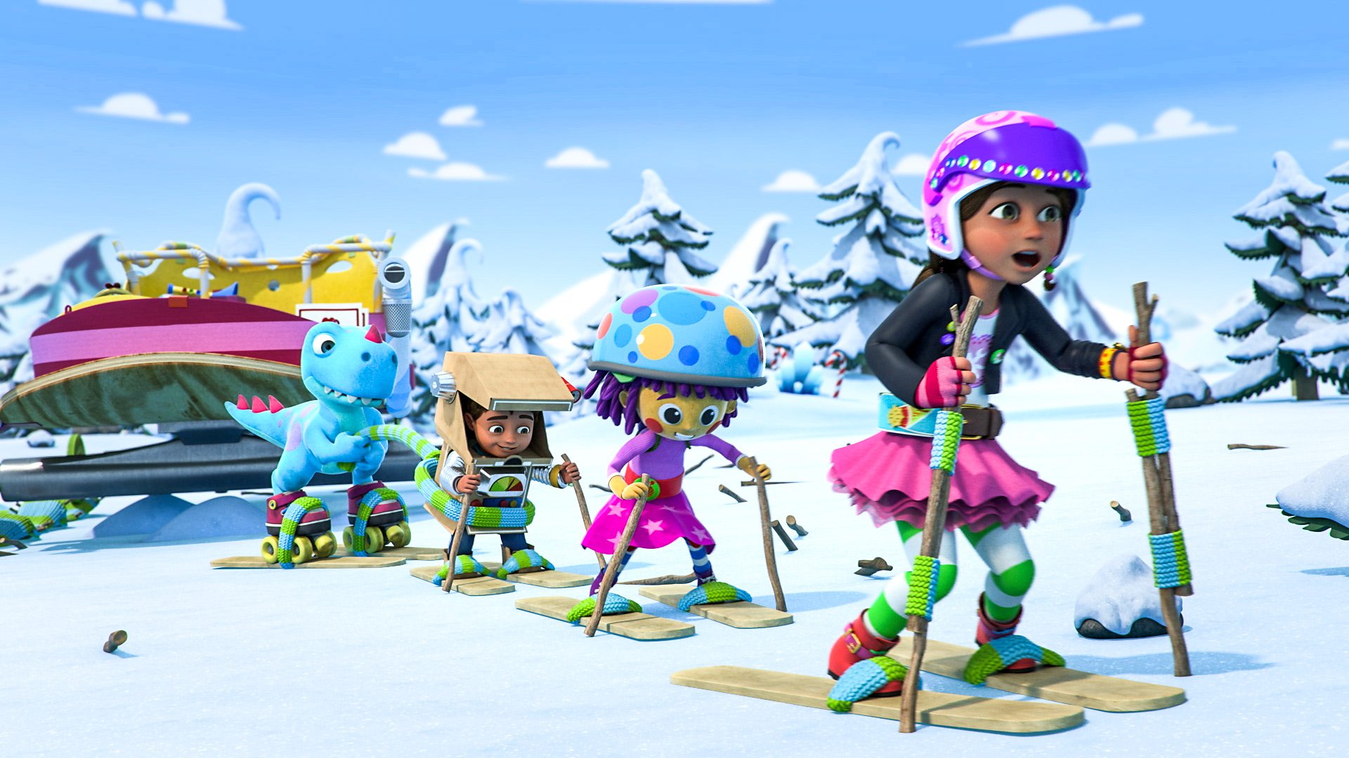 BBC iPlayer - Bitz & Bob - Series 2: 19. The Every Place Chase Race