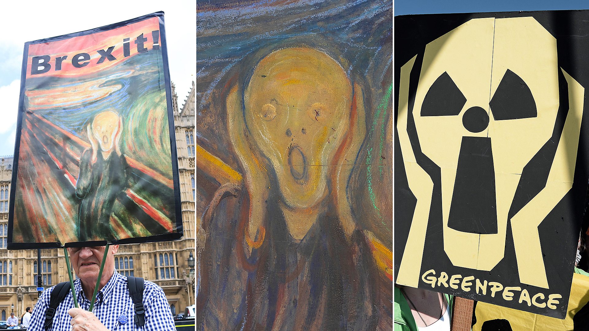 Iconic Expressions: Mona Lisa and The Scream