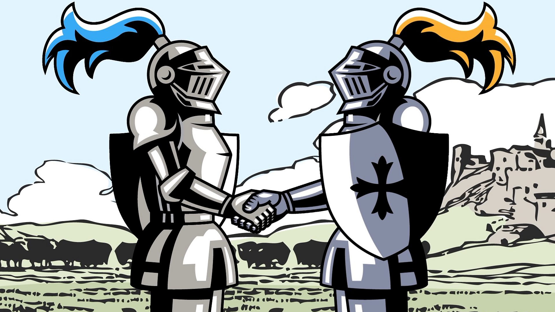 The history of the modern handshake - BBC