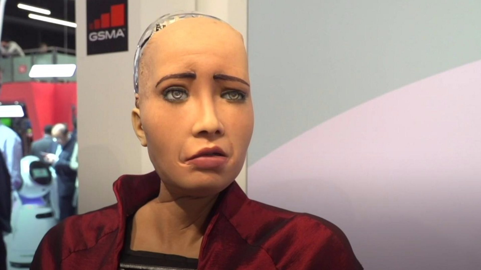 Meet Sophia - the robot 50 facial expressions - BBC News