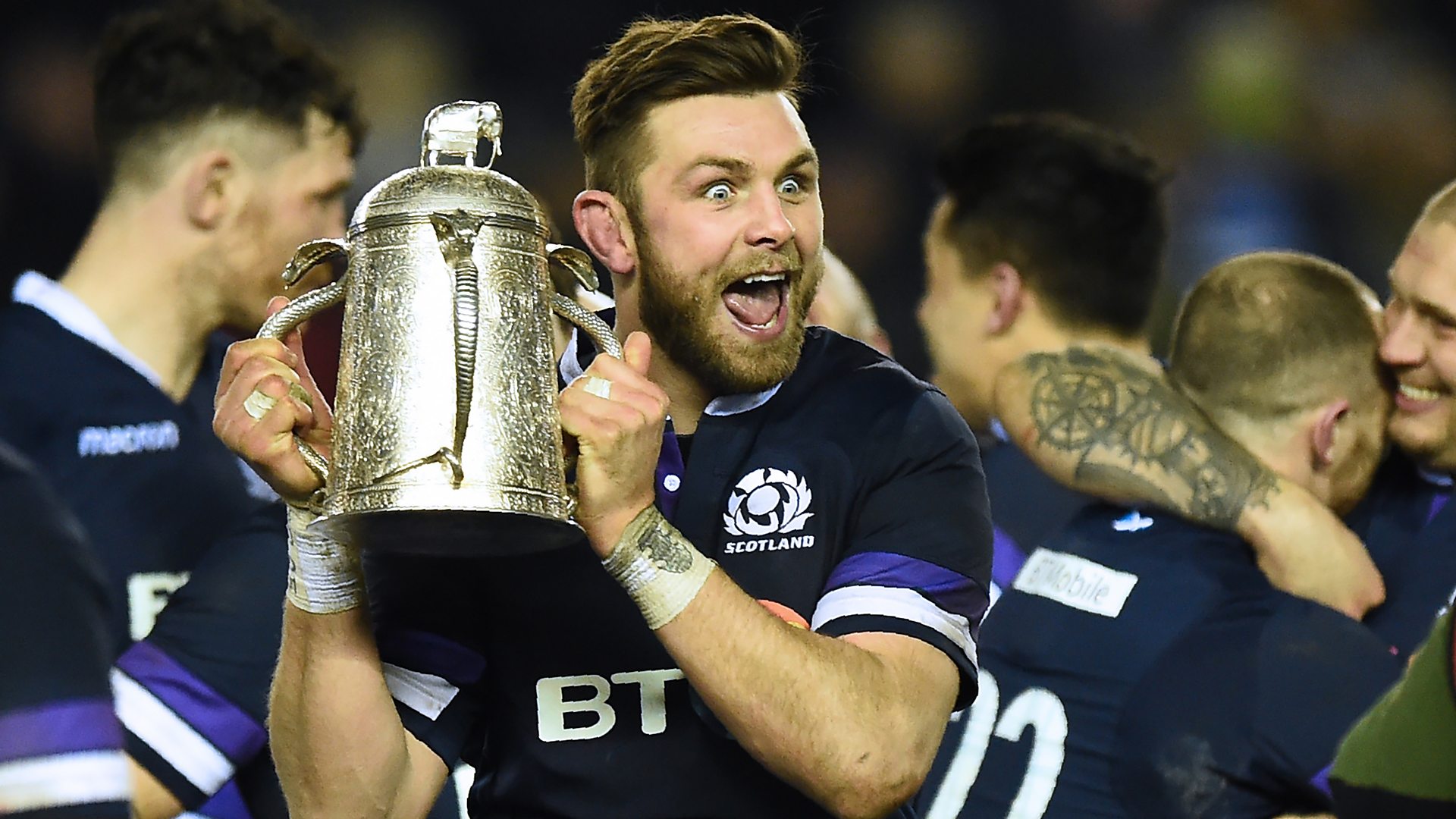 Ryan Wilson And Danny Care Get To The Bottom Of The Scuffle In The Tunnel At Murrayfield Bbc Sport