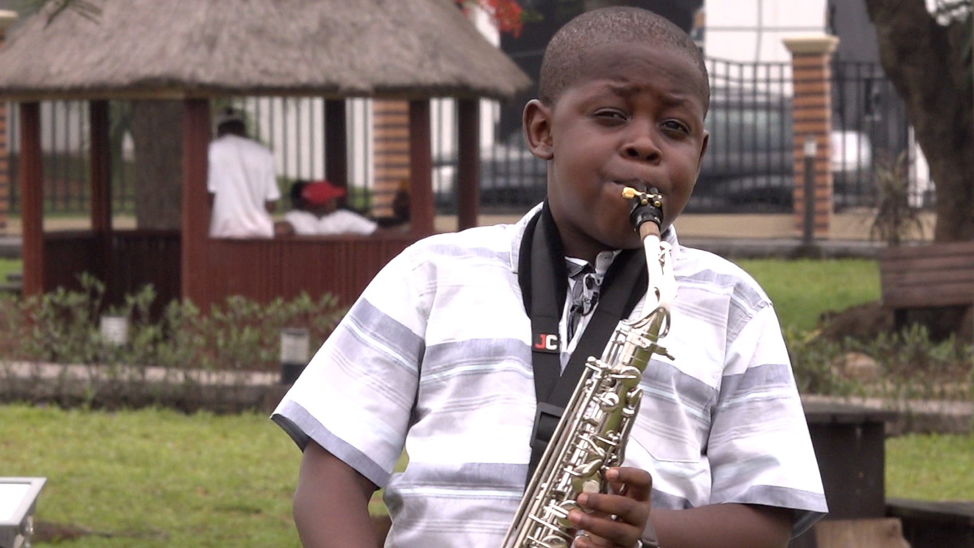 Why The Saxophone Means The World To A 10 Year Old Musician Bbc News - saxophone player roblox