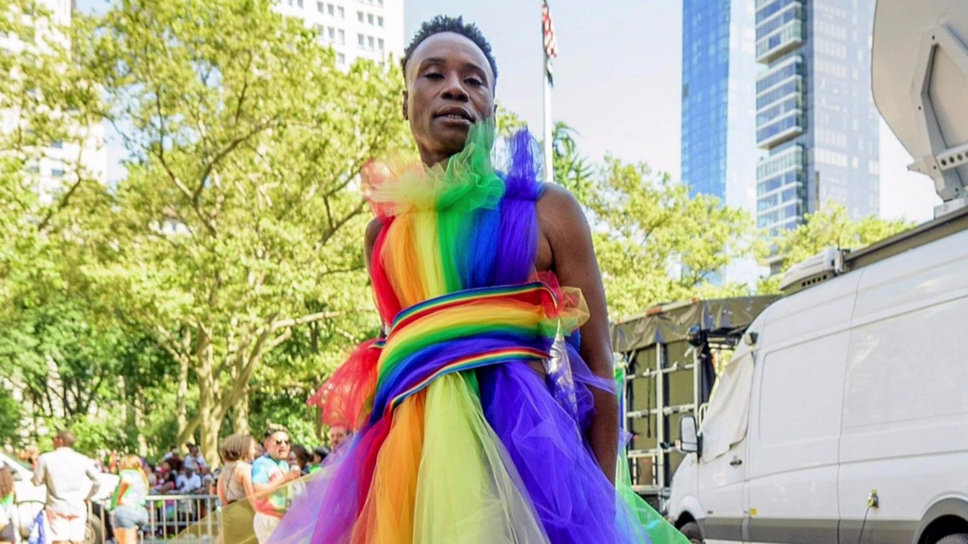 London Pride 2019: Billy Porter on being a 'piece of political art' - BBC  News