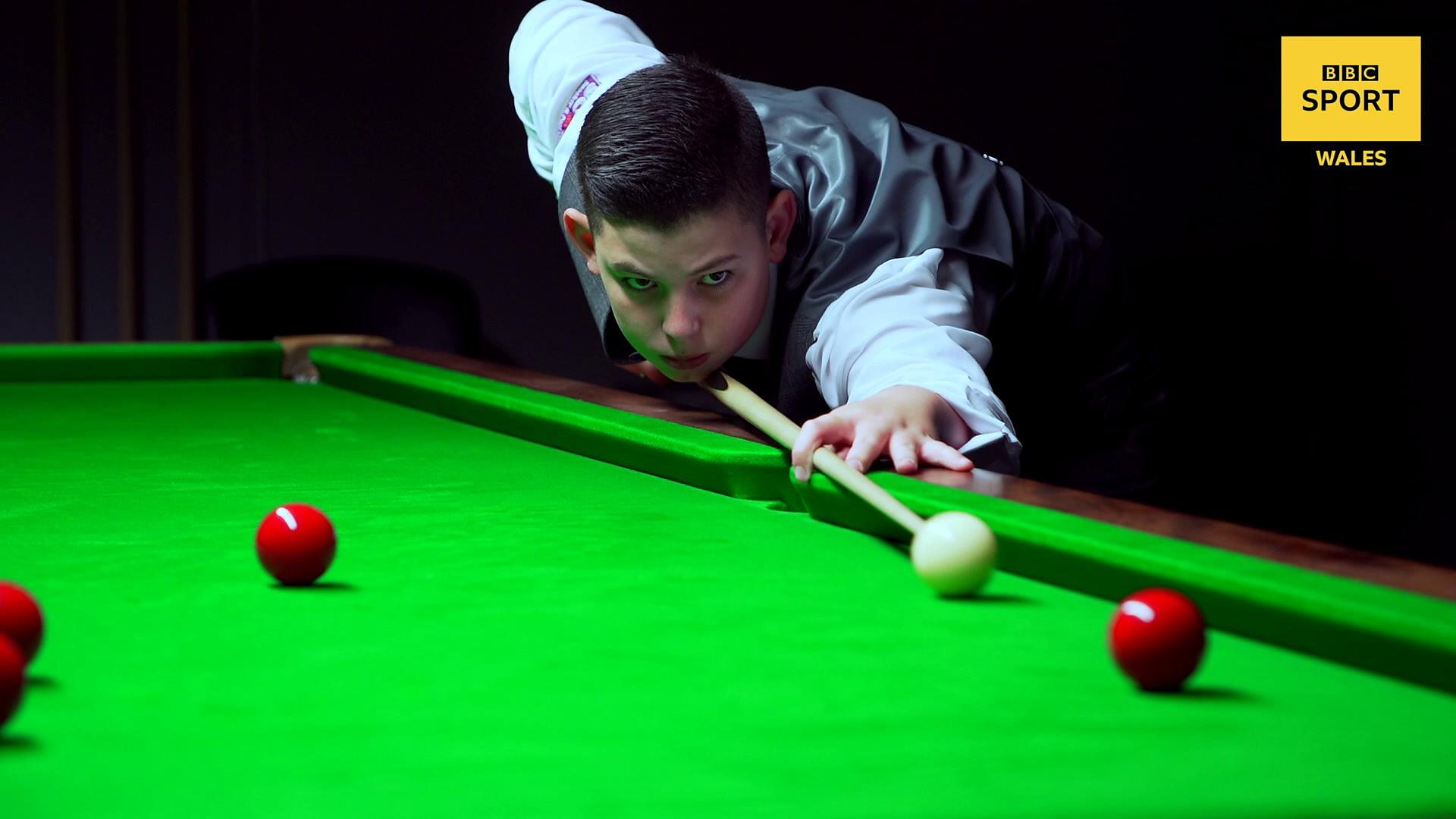 Liam Davies, 13, is aiming to break onto snookers pro circuit
