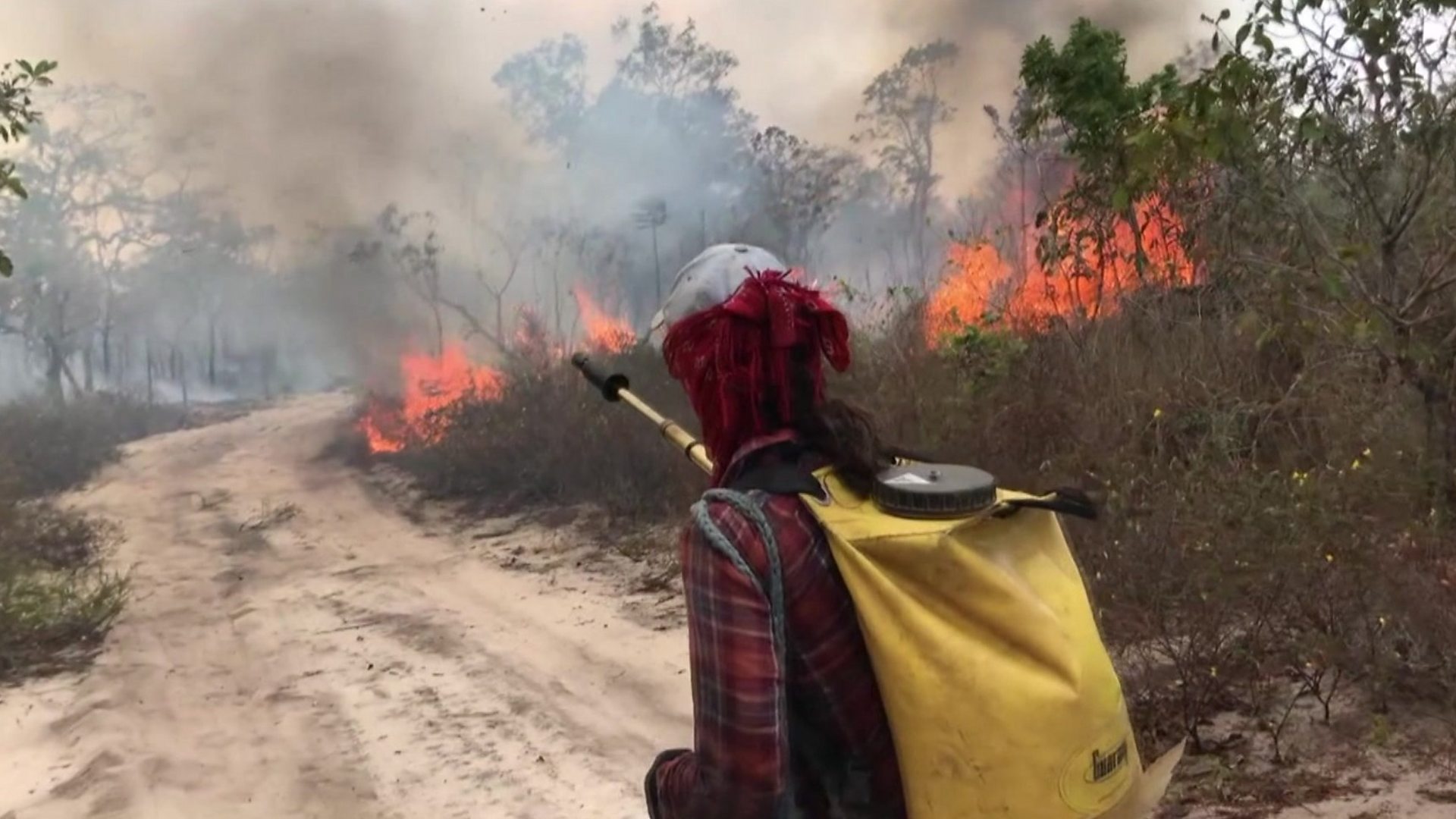 Amazon Fires The Volunteer Firefighters Battling To Save Brazil S Rainforest c News