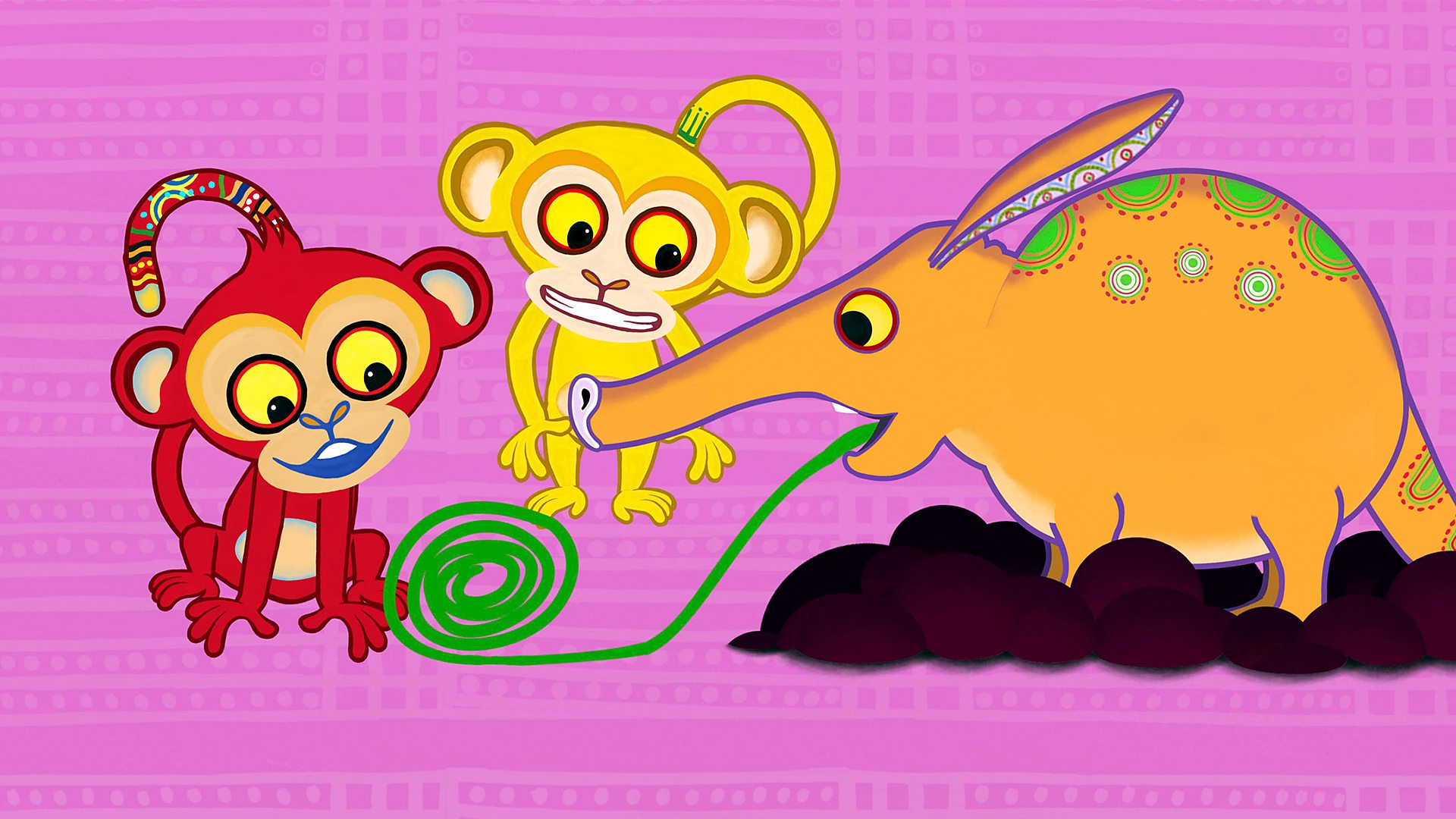 BBC iPlayer - Tinga Tinga Tales - Series 2: 13. Why Aardvark Has a ...