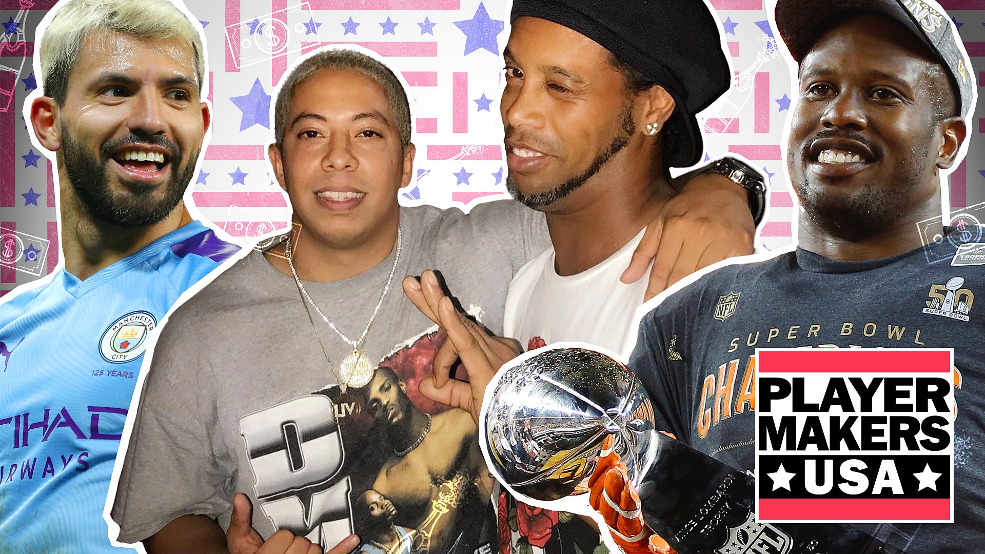 Sergio Aguero, Neymar and the Super Bowl champions how to party