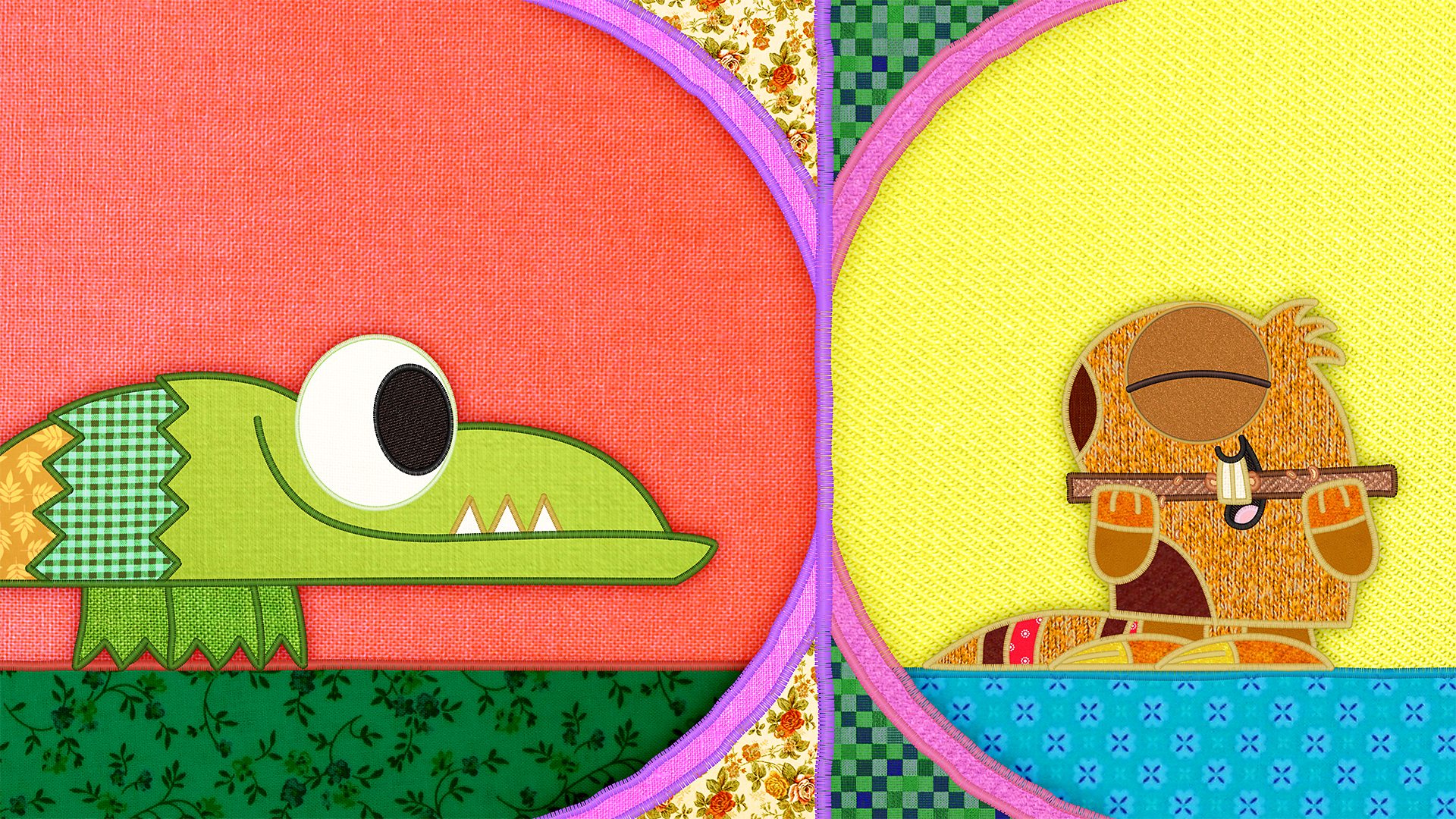 BBC iPlayer - Patchwork Pals - Series 2: 23. Patchwork Crocodile