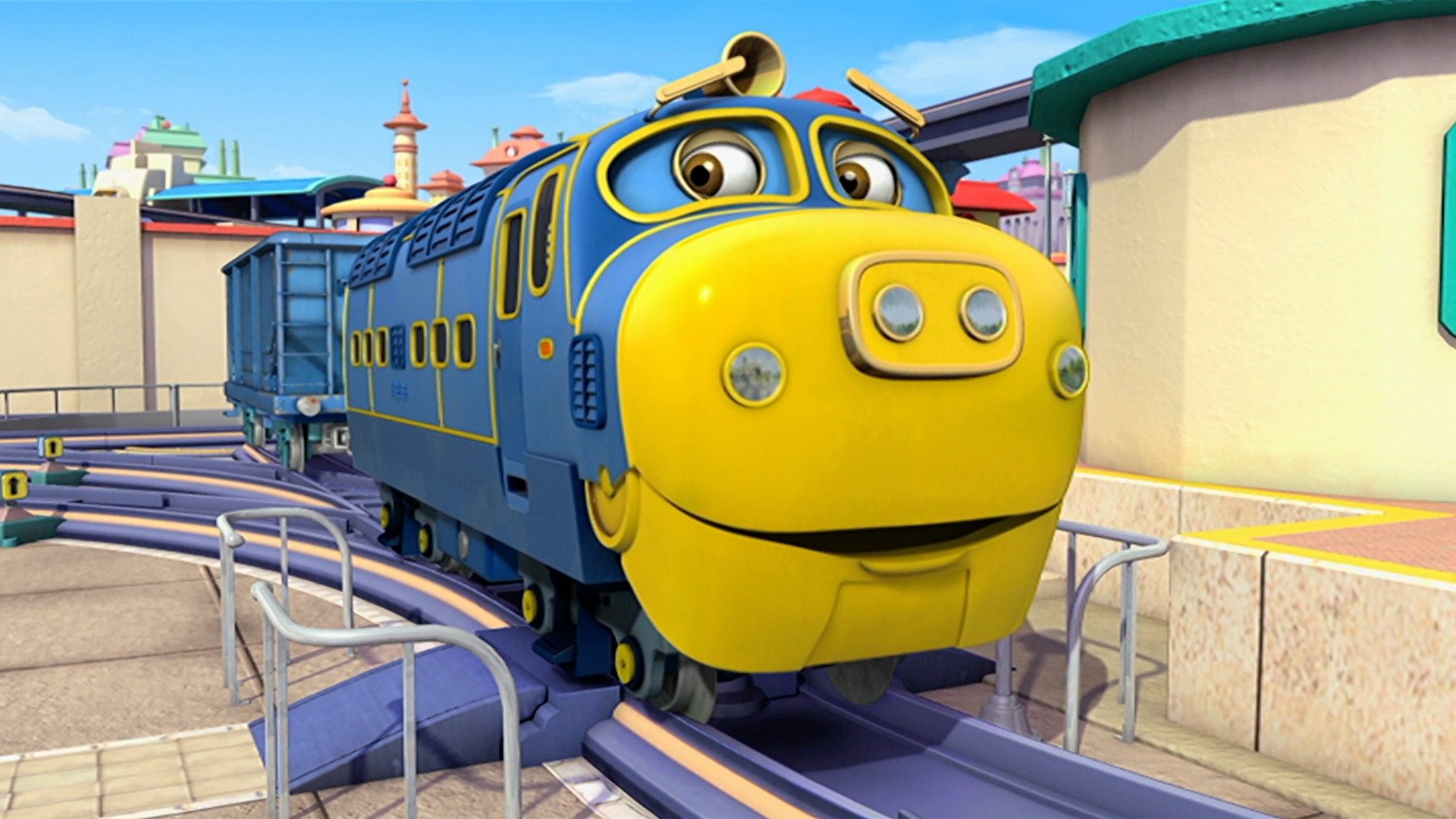 BBC iPlayer - Chuggington - Badge Quest: 33. Show and Tell Brewster