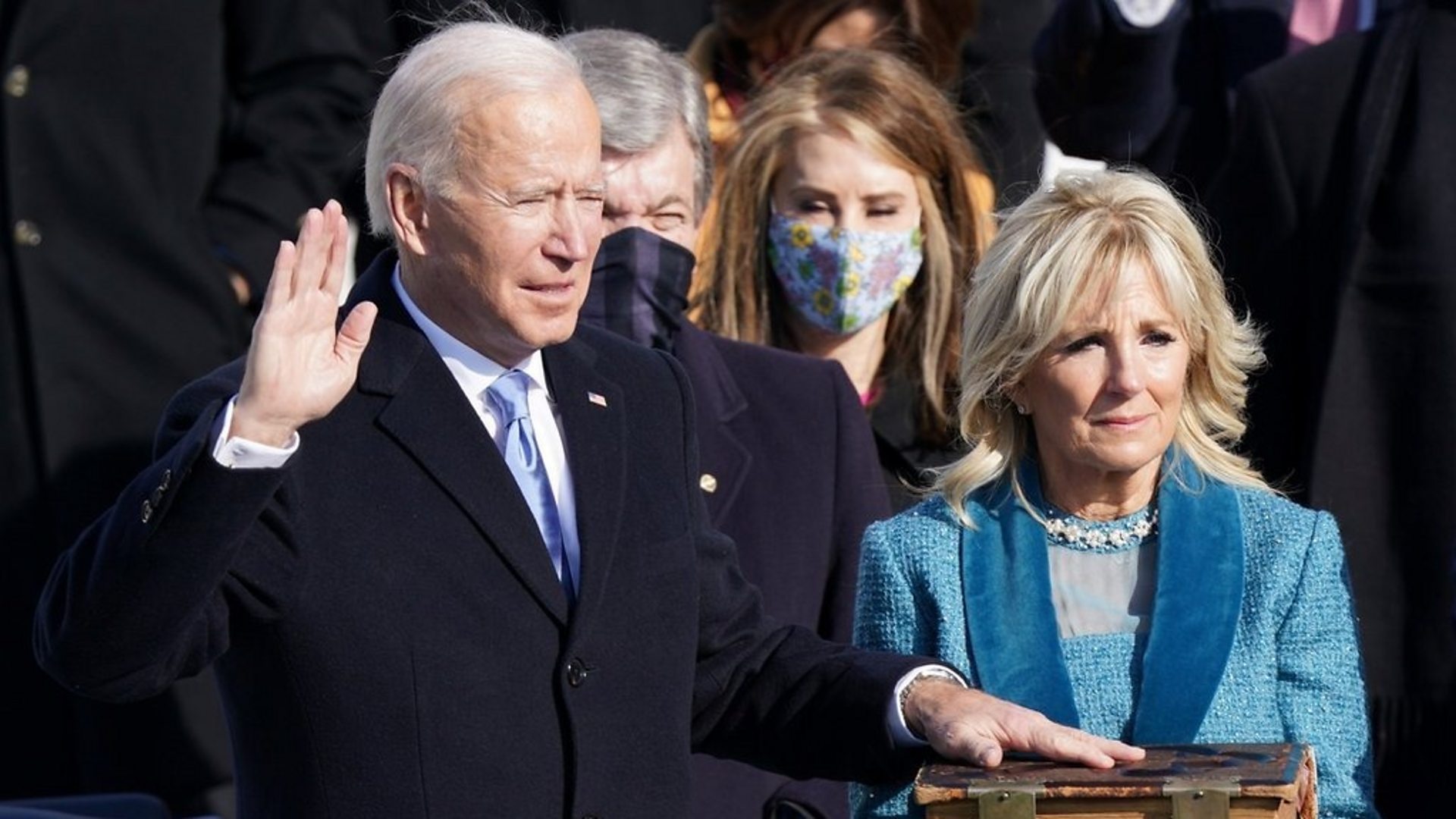 Joe Biden inauguration: 46th US president takes oath of office - BBC News