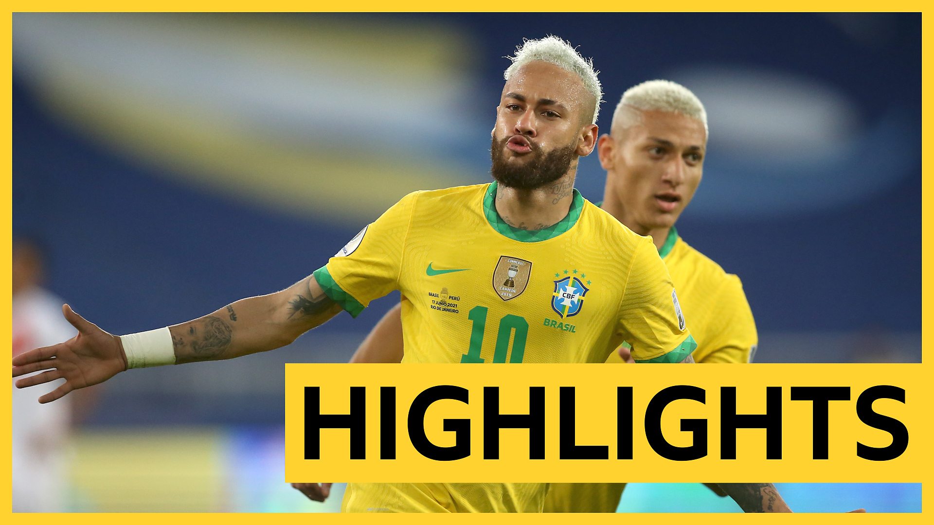 Copa America 21 Neymar And Richarlison Score As Brazil Thrash Peru c Sport