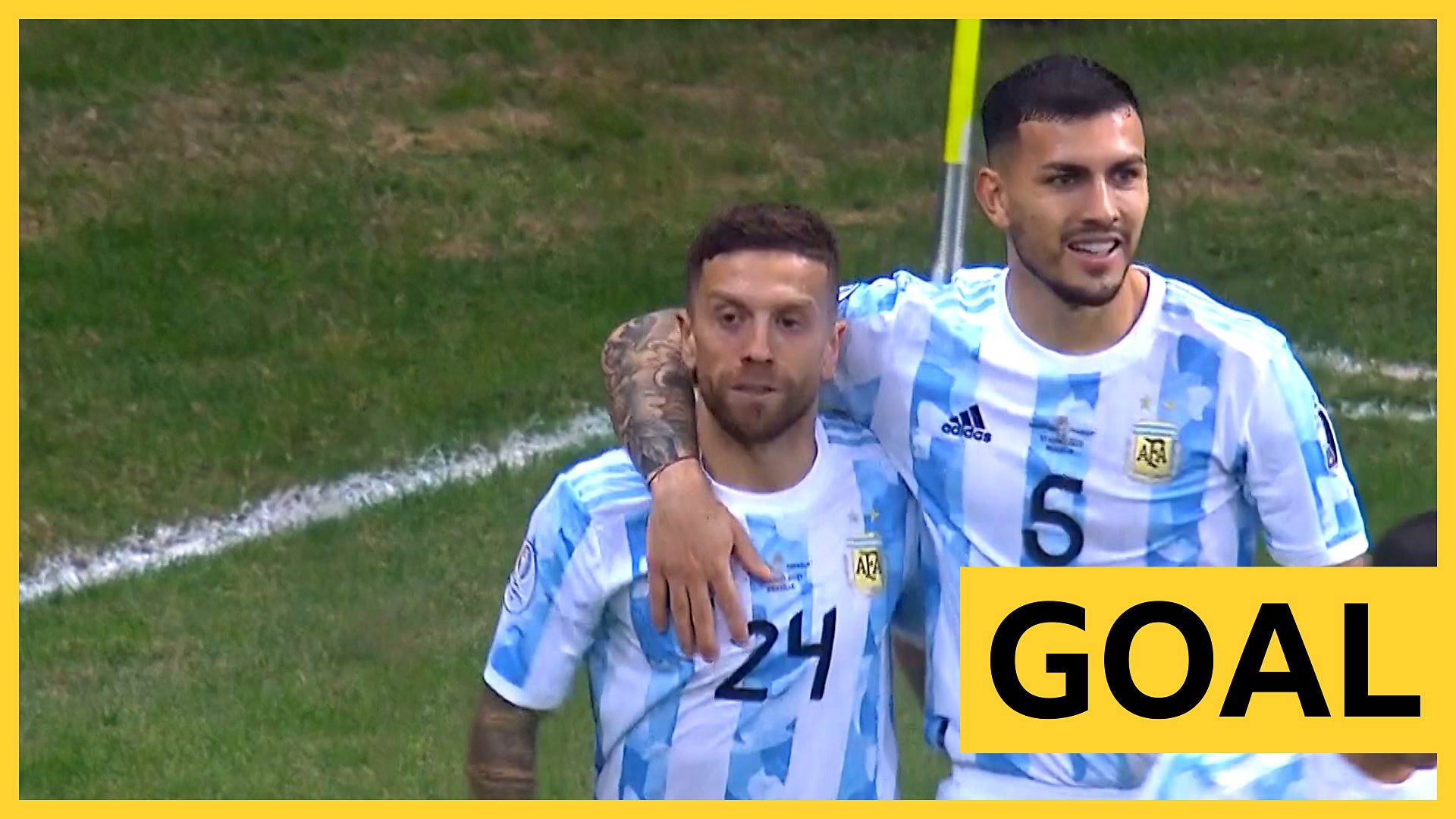 Copa America 21 Gomez Scores Wonderful Goal As Argentina Beat Paraguay c Sport